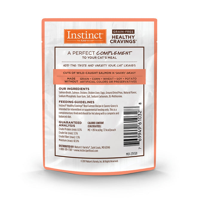 HEALTHY CRAVINGS DE SALMÓN 3 OZ (GATOS)
