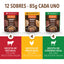 HEALTHY CRAVINGS MIX DE RECETAS 12 PIEZAS (RES, POLLO Y CORDERO) (PERROS)