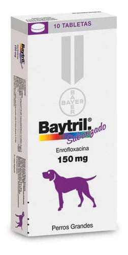 BAYTRIL FLAVOUR 50 MG 10 TABLETAS -  BAYER