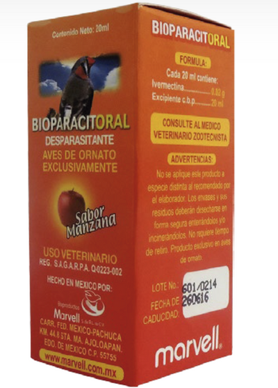 Bioparacit Oral (Desparasitante) 20 ml
