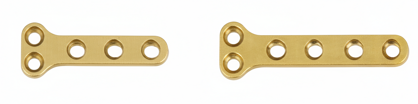 Placas en T no bloqueadas 1.1 mm