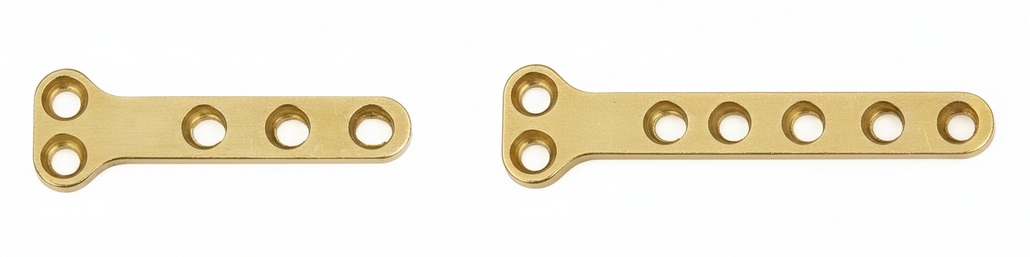 Placas en T no bloqueadas 1.1 mm