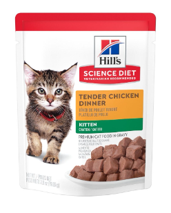 Hill's Science Diet Kitten Original Pouch Alimento Humedo Para Gato