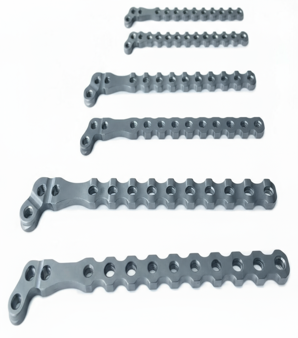 Placa de bloqueo en forma de L