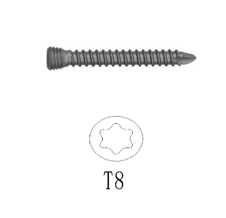 Tornillo de bloqueo de titanio 2.4  -Toolmed Medical Instrument