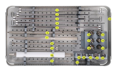 Kit de sistema de cadera de doble acción tipo B MINI -Toolmed Medical Instrument