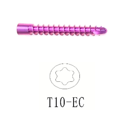 Tornillo veterinario de bloqueo para placa (titanio) -Tornillo de bloqueo HC 4.0mm -Toolmed Medical Instrument (Copia)