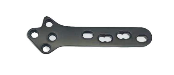 Placas de bloqueo para TPLO (titanio) – Tipo II con bloqueo en cabeza -Toolmed Medical Instrument