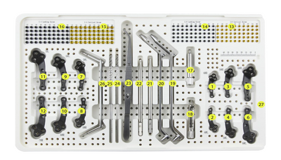 Set de Placas de Compresión con Bloqueo TPLO 2.0 / 2.4- Toolmed Medical Instrument