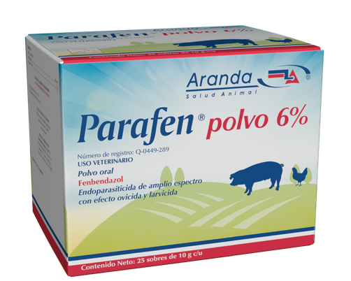 Parafen Polvo 6% -Aranda