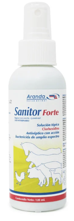 Sanitor Forte Spary 120 ML -Aranda