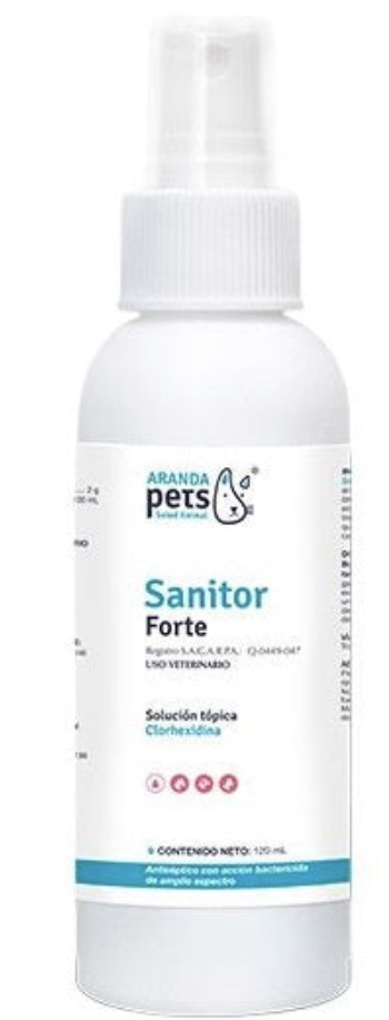 SANITOR FORTE SPRAY 120 ML -ARANDA PETS