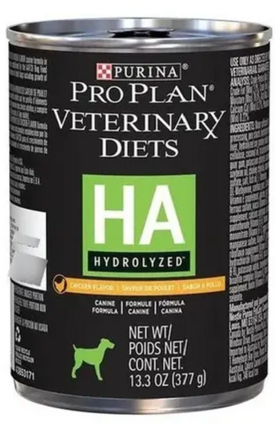 Lata HA Canine 377g Hypoallergenic / Hydrolyzed -PPVD