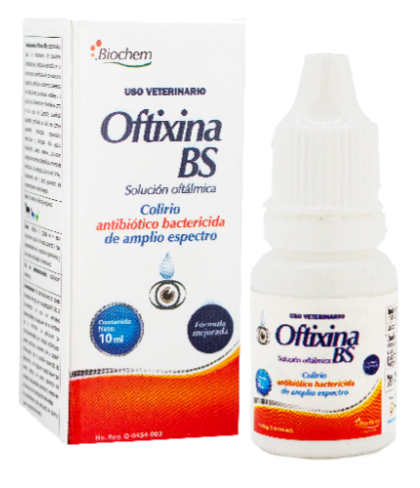 Oftixina BS 10 ml (Neomicina + Polinixina B) -Biochem