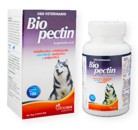Biopectin Pets 100 ml ((Loperamida + Meloxicam) -Biochem