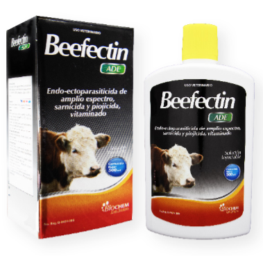Beefectin ADE (Ivermectina+ Vitamina ADE) -Biochem
