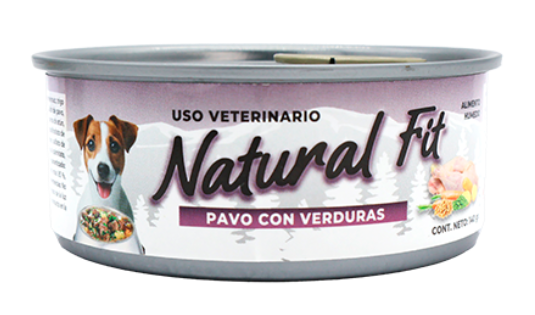 Natural Fit Adulto Raza Pequeña Lata 140 g  -Biochem