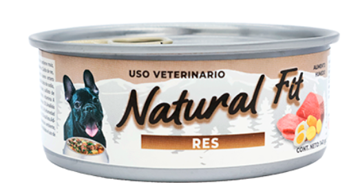 Natural Fit Adulto Raza Pequeña Lata 140 g  -Biochem