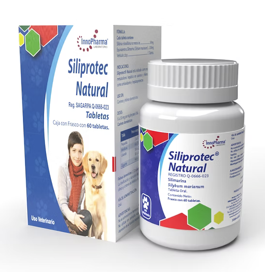 Siliprotec Natural 60 tabletas (Silimarina) -INNOPHARMA