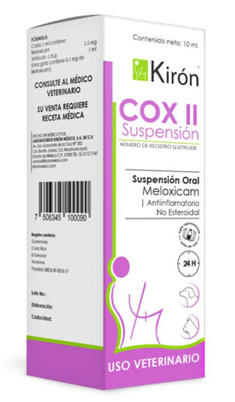 COX-II Suspensión 10 ml (Meloxicam) -Kiron