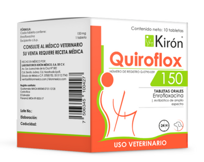 Quiroflox tabs (Enrofloxacina) -Kirón