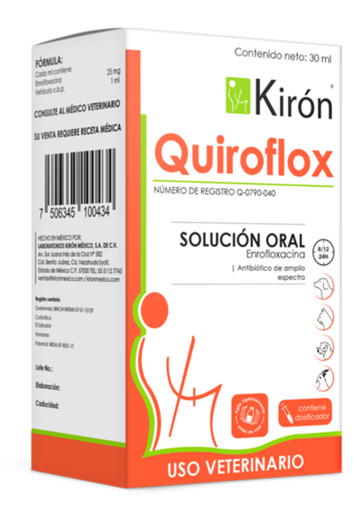 Quiroflox 2.5% Gel (Enrofloxacina) -Kirón