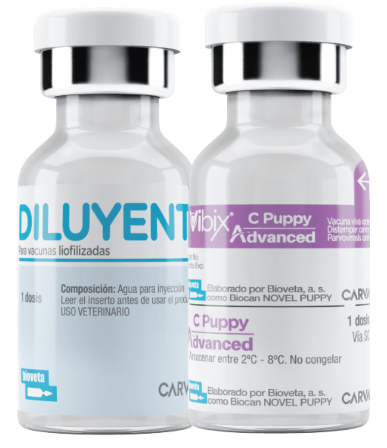 Vibix C Puppy Advanced (Distemper y Parvovirus 2b) -Kirón