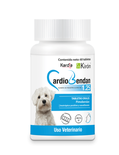 CardioBendan Tabletas (Pimobendan) -Kirón