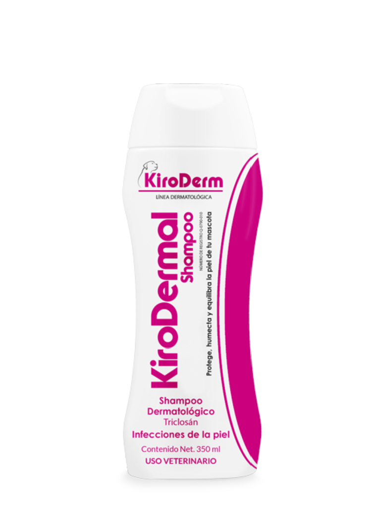 KiroDermal Shampoo 350 ml (Triclosán) -Kirón