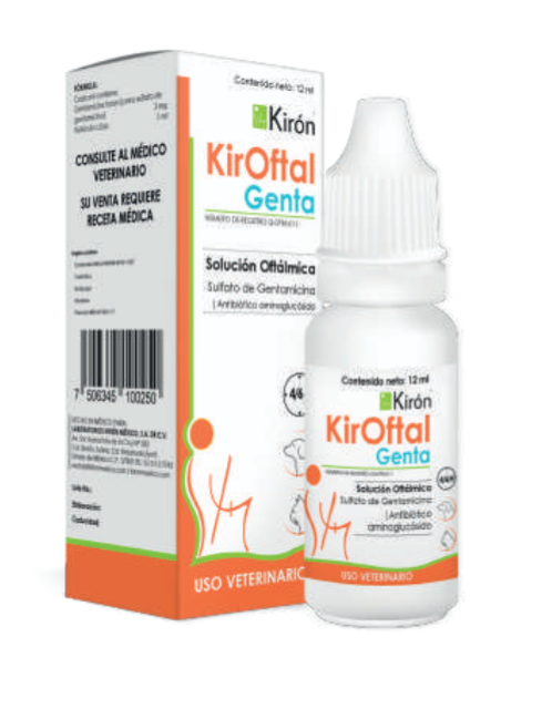 KirOftal Genta 12 ml (Gentamicina) -Kirón