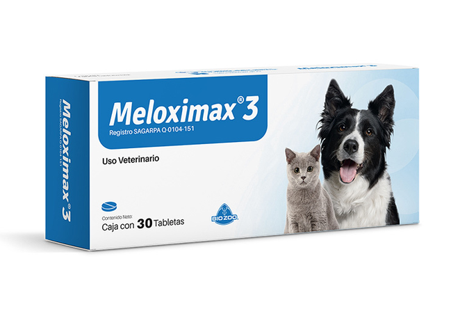 MELOXIMAX 30 TABLETAS (Meloxicam) - BIOZOO