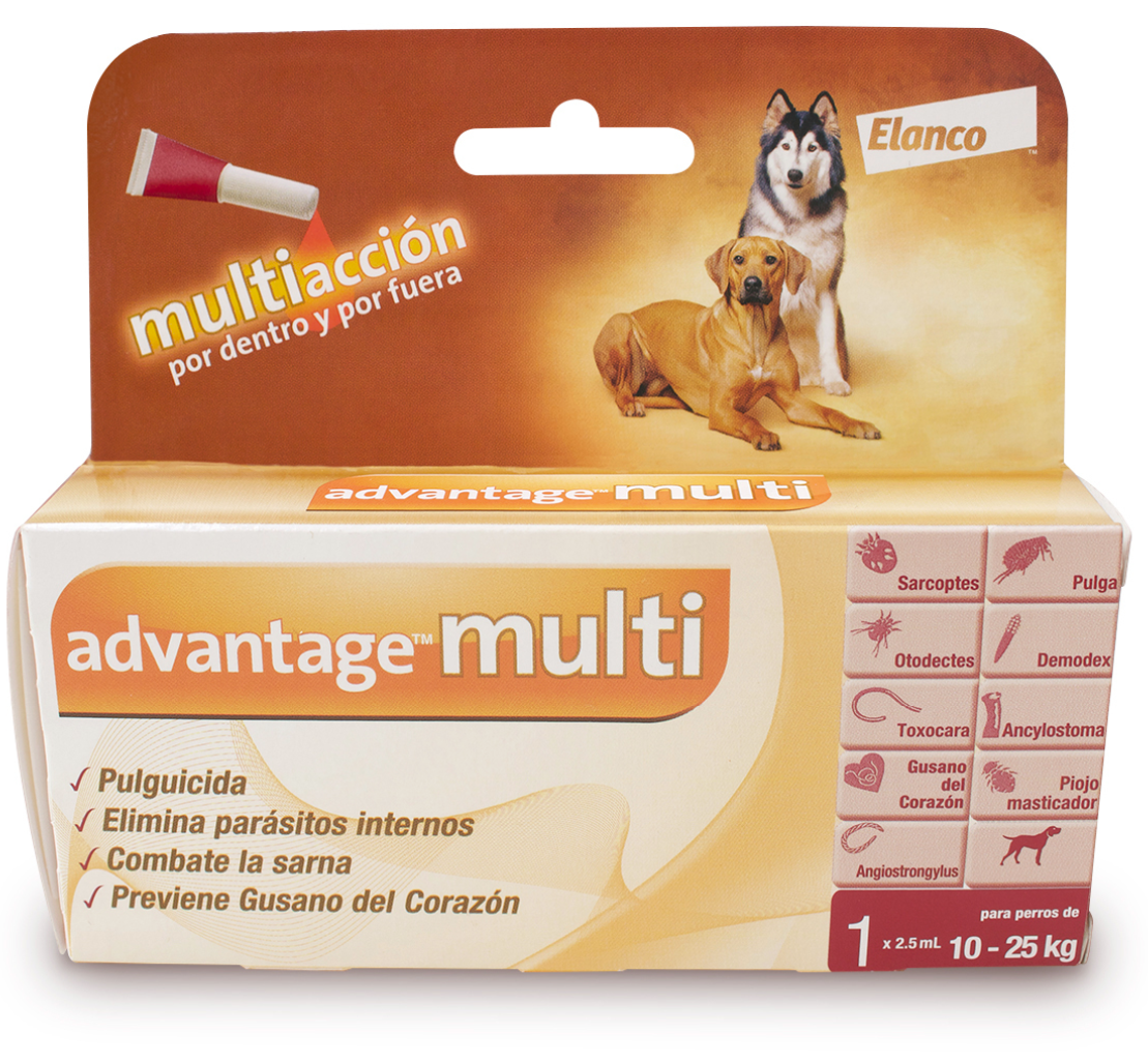 ADVANTAGE MULTI PERRO (Imidacloprid + Moxidectina ) -ELANCO