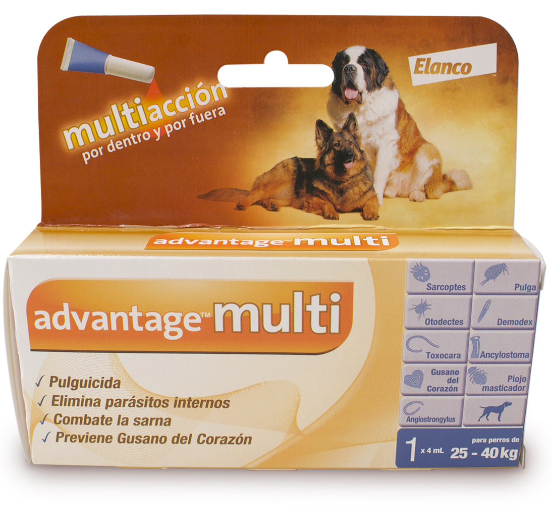 ADVANTAGE MULTI PERRO (Imidacloprid + Moxidectina ) -ELANCO