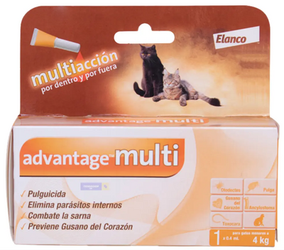 ADVANTAGE MULTI  GATO (Imidacloprid + Moxidectina) -ELANCO