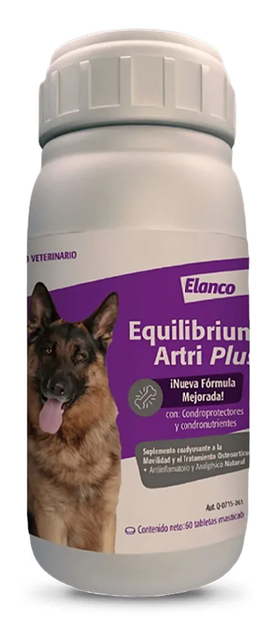 EQUILIBRIUM ARTRI PLUS (Suplemento Condroprotector) -ELANCO