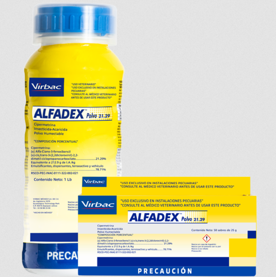ALFADEX POLVO (Cipermetrina) -VIRBAC