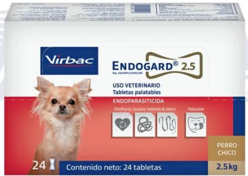 ENDOGARD CLINIC PACK (FEBANTEL, PIRANTEL, PRAZIQUANTEL, IVERMECTINA) - VIRBAC