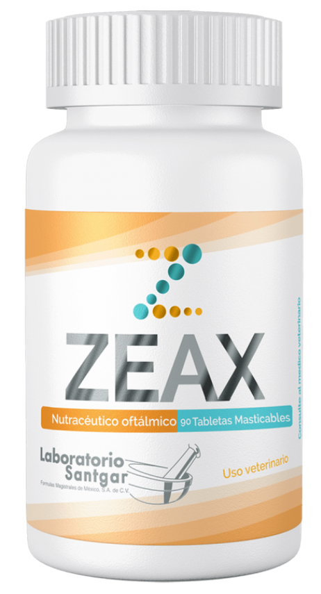 ZEAX  RAZAS PEQUEÑAS (Luteína+Zeaxantina+Vitaminas)- SANTGAR