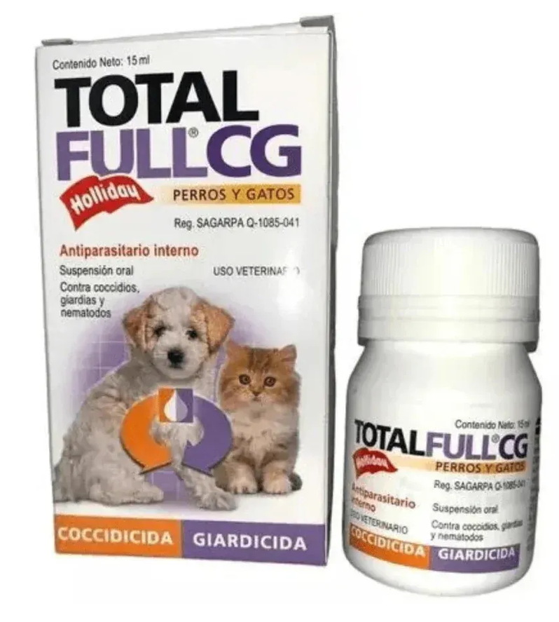 TOTAL FULL CG  (Fenbendazol + Toltrazuril ) -HOLLIDAY