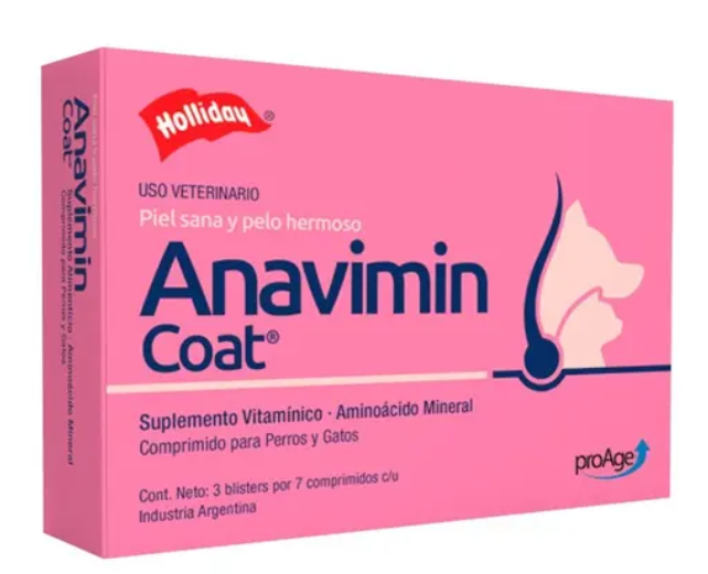 ANAVIMIN COAT (Vitamina A+Vitamina C+L-Cistina) – HOLLIDAY