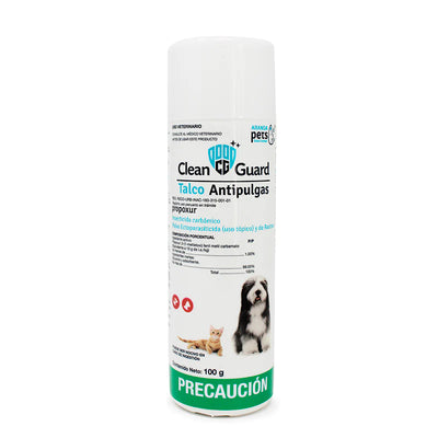 Talco Anti-Pulgas Clean Guard
