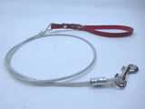 CABLE DE PASEO CON ASA DE PIEL - SILVERADO