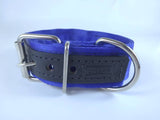 COLLAR DE NYLON CON PIEL (varios colores) - SILVERADO