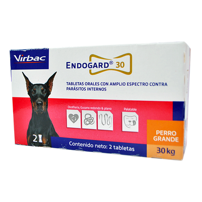 ENDOGARD 12 BLISTERS C/2 TAB - VIRBAC