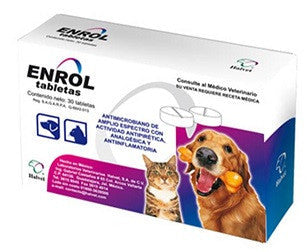 ENROL CON DIPIRONA 30 TABLETAS - HALVET