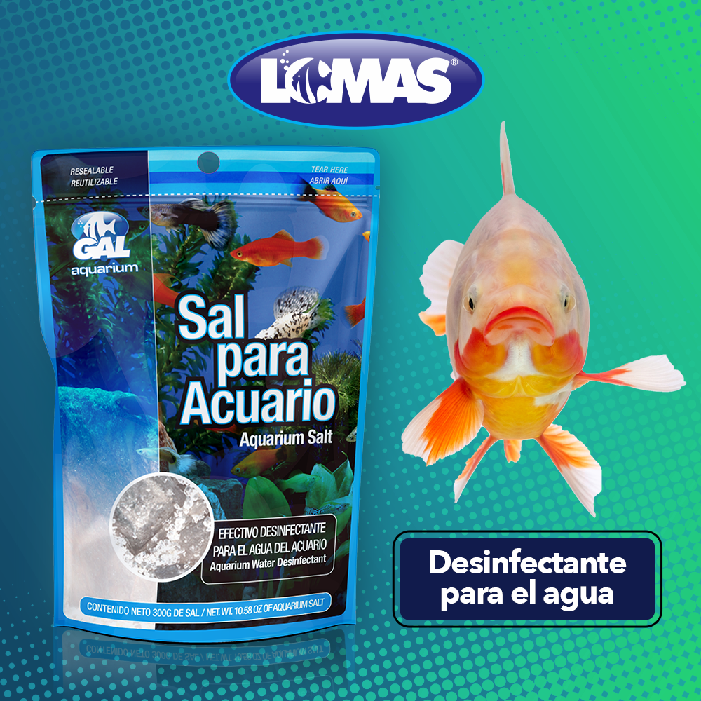 SAL PARA ACUARIO 300 GR.