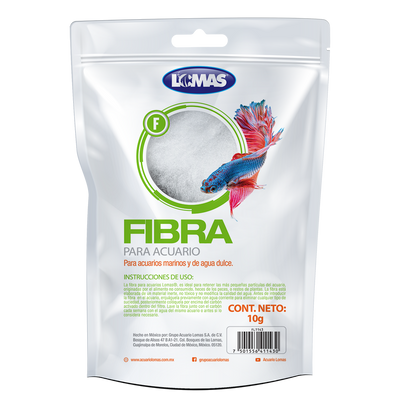 FIBRA PARA ACUARIO 10 GR.