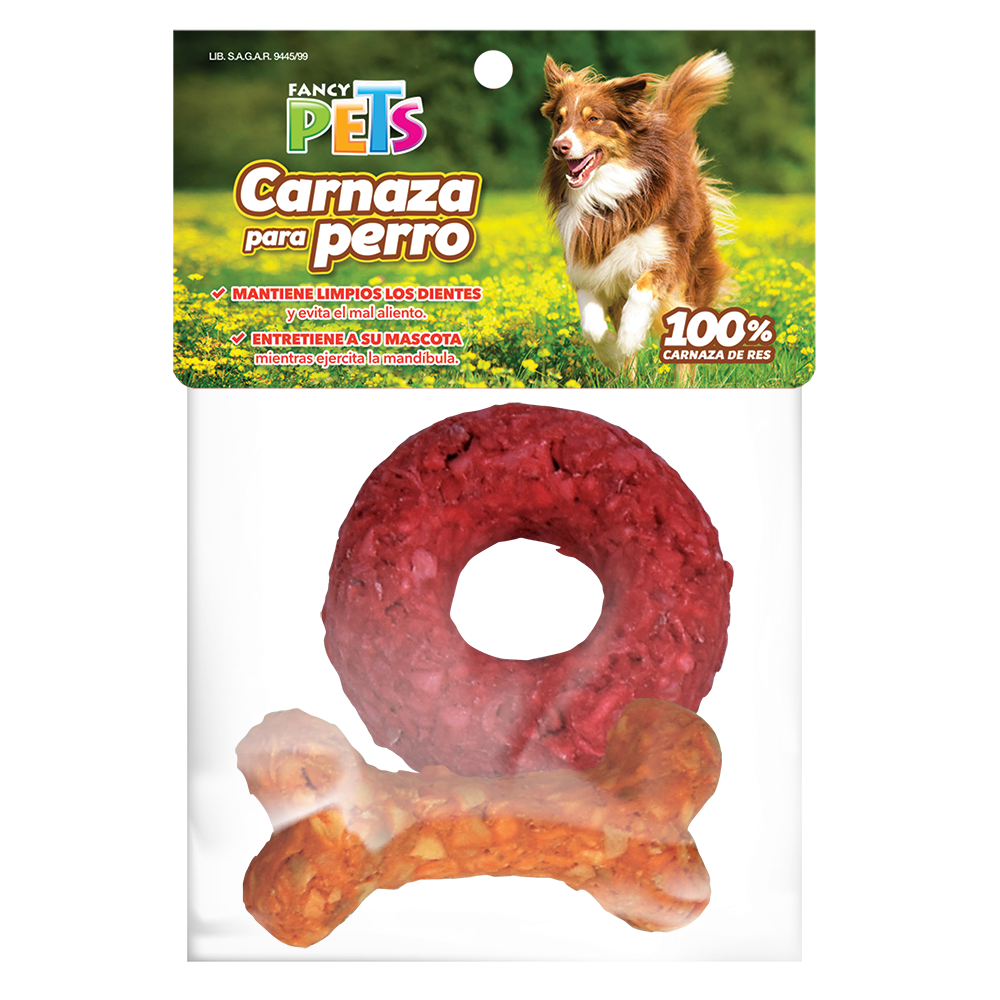 CARNAZA TRITURADA (DONA Y HUESO) - 2 PZ