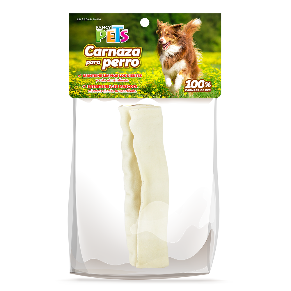ROLLO DE CARNAZA NATURAL (12-15 CM) - 1 PZ