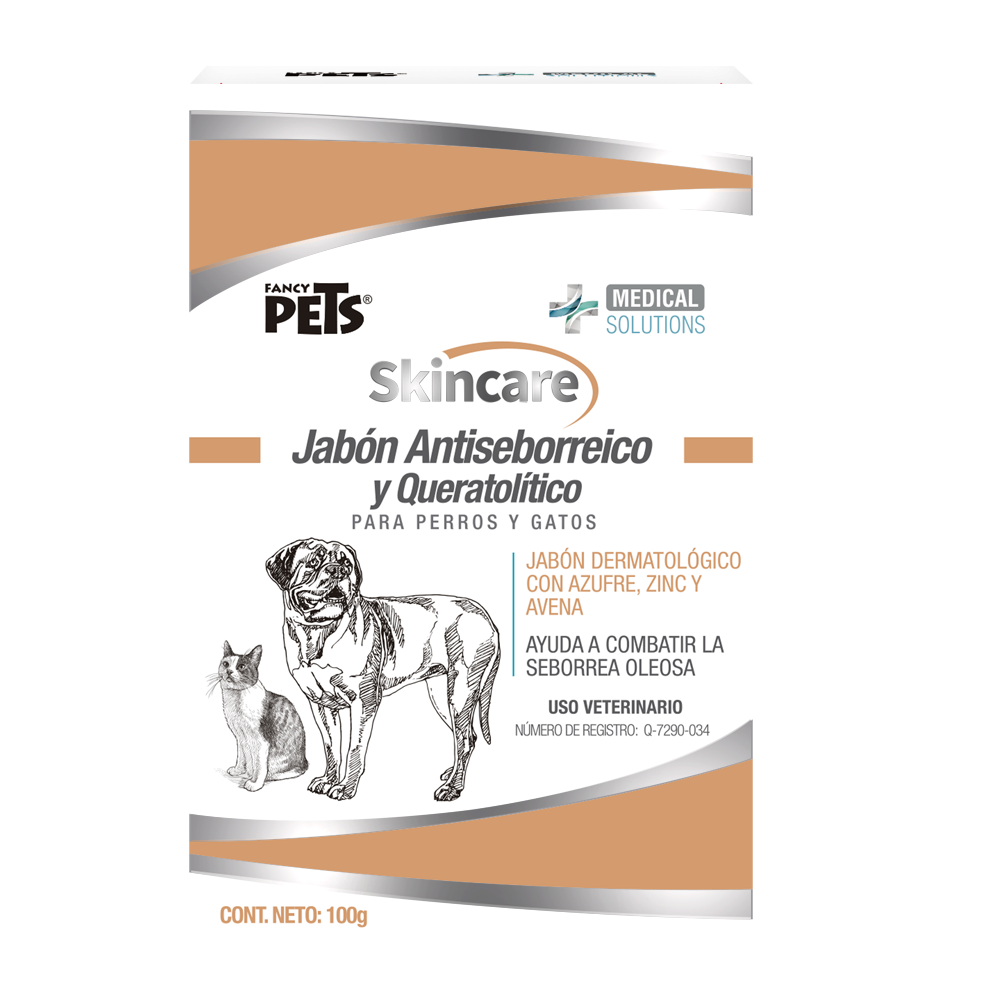 MS SKINCARE JABON ANTISEBORREICO Y QUERATOLITICO